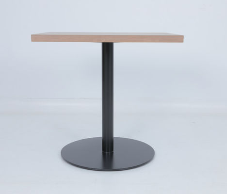 Bom preço Mesa de cama de madeira com base de aço inoxidável luxo moderno on-line