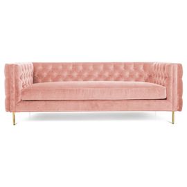 Bom preço Arrendamento cor-de-rosa da mobília do evento da tela de veludo da mobília da casa com base dourada Sofa Sets da madeira maciça do pé do metal 4 on-line