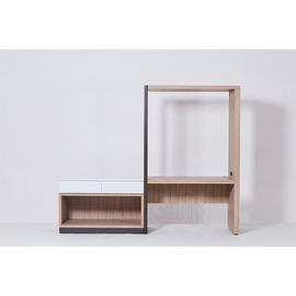 Bom preço Mesa de console combinado personalizada do armário de madeira simples moderno com quadro do metal on-line