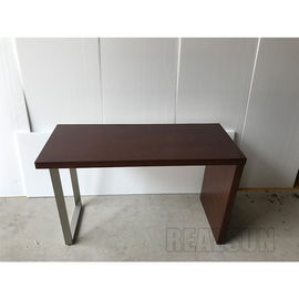 Bom preço Mesas de madeira do computador doméstico de Venner, tabela da mesa de escrita do hotel com parte superior de vidro on-line