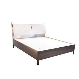Bom preço Cama de casal de madeira 1.8m do quarto do hotel da mobília da parte alta com 2 anos de garantia on-line
