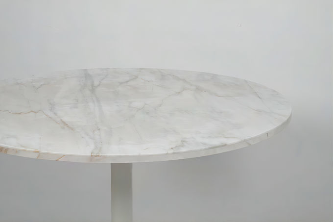 Mesa de centro de vidro moderna para a cor clara da decoração do escritório da sala de visitas da casa 1