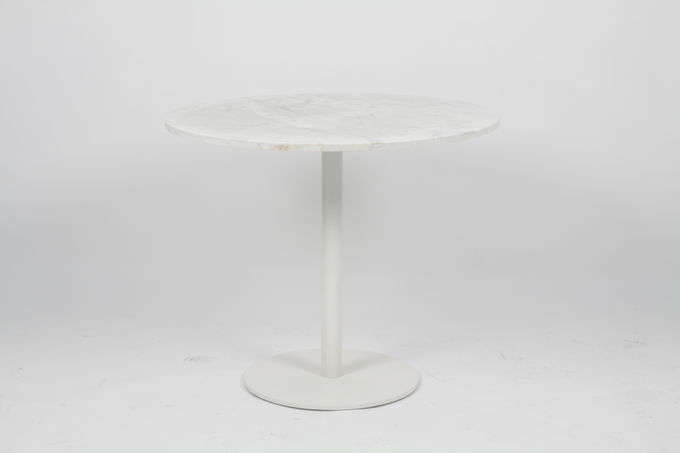 Mesa de centro de vidro moderna para a cor clara da decoração do escritório da sala de visitas da casa 0