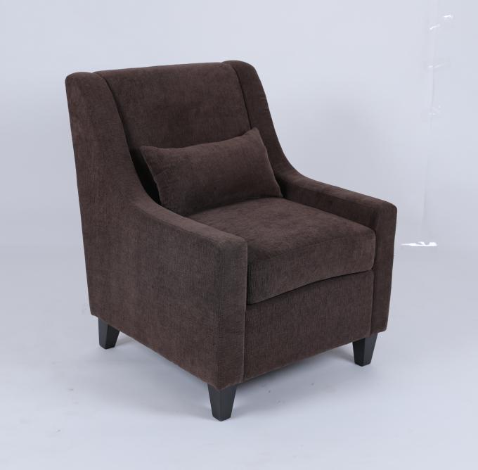 Única poltrona Sofa Wood Frame Modern Comfortable da sala de visitas 1