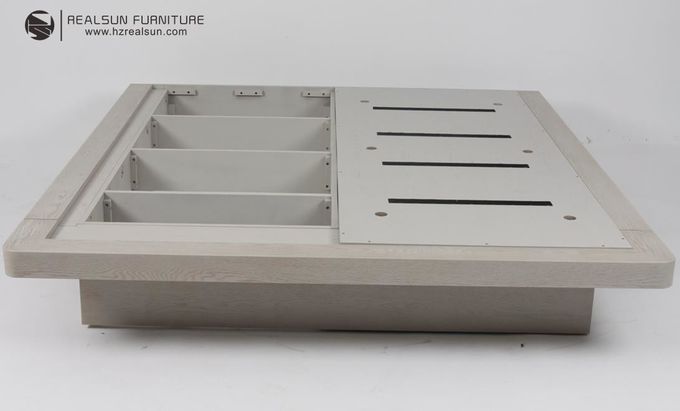 A mobília do quarto do hotel ajusta o ODM do OEM do rei Bed Box dado boas-vindas 1
