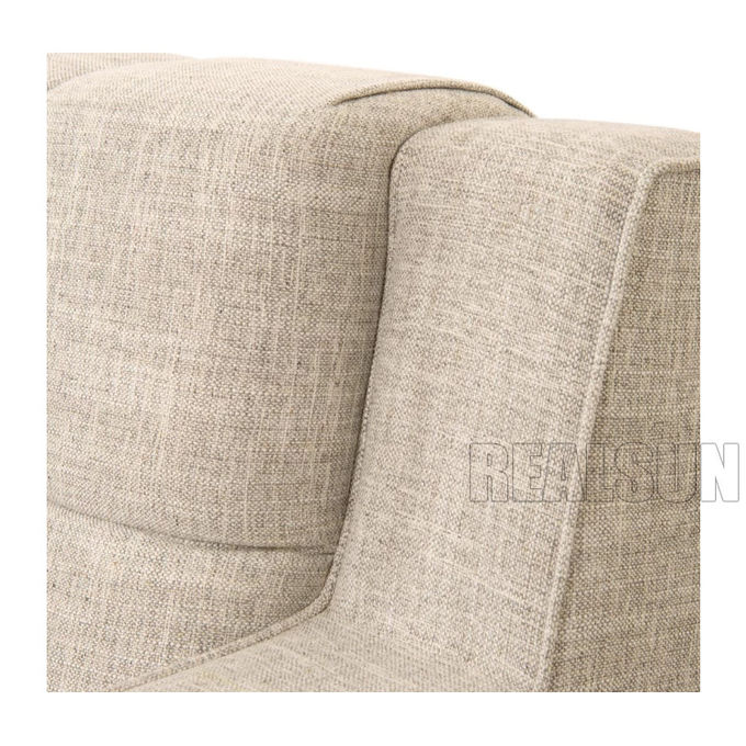 Sala de visitas americana Sofa Featuring Button Tufted Seat do estilo para trás com Seat profundo confortável 0