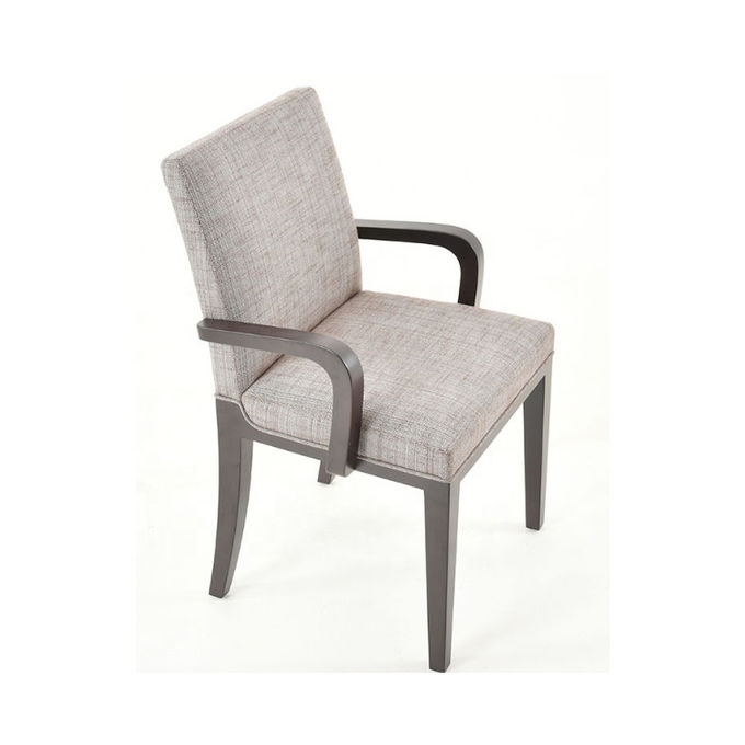 O lazer Sofa Chair Solid Wood Armrest do partido do evento do casamento personalizou o logotipo 0