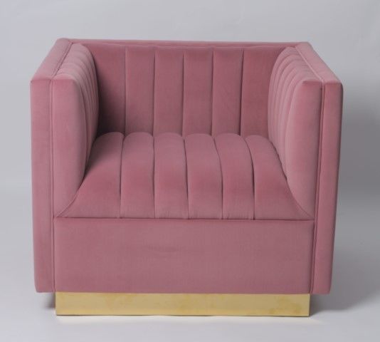Tela feita sob encomenda Sofa Living Room Furniture Armchair de veludo da cor 2