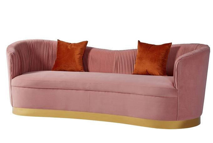 O estilo country francês da tela de veludo deita sofás da tela da sala de visitas 2