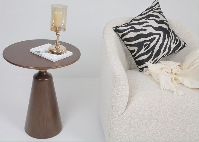 Mesa de centro da sala de visitas da noz do projeto moderno para a decoração da casa 1
