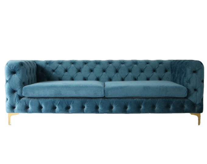 220*85*75cm Chesterfield moderno europeu Sofa Set 1
