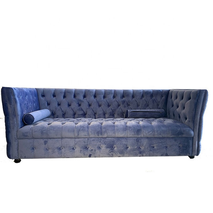 Sala de visitas Chesterfield luxuoso Chaise Lounge Couch 1