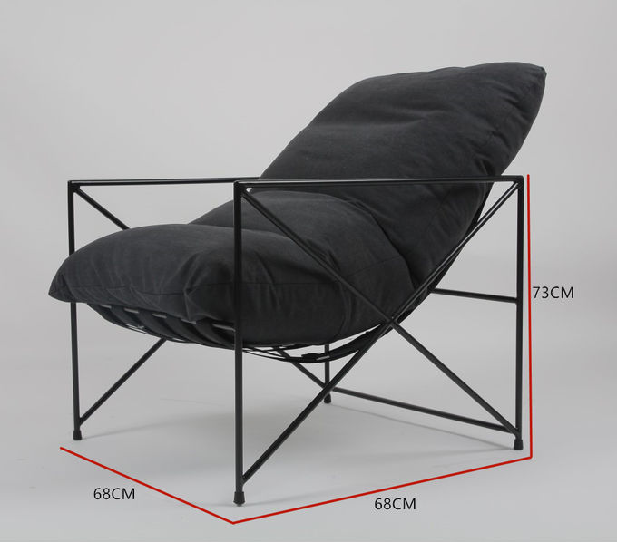 Pena interna que enche cadeiras de sala de estar contemporâneas da altura de 73cm 4
