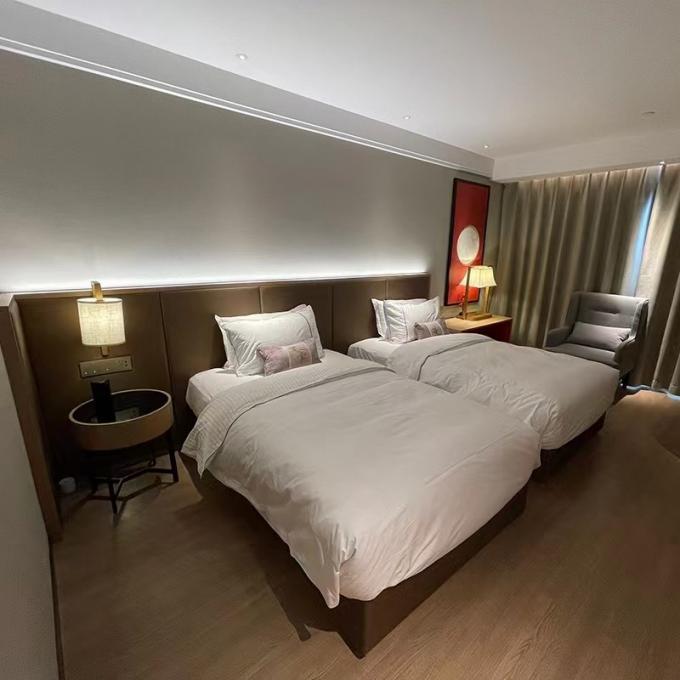 A sala padrão da mobília luxuosa dos hotéis da estrela personalizou inteiramente o mobiliário interior 0