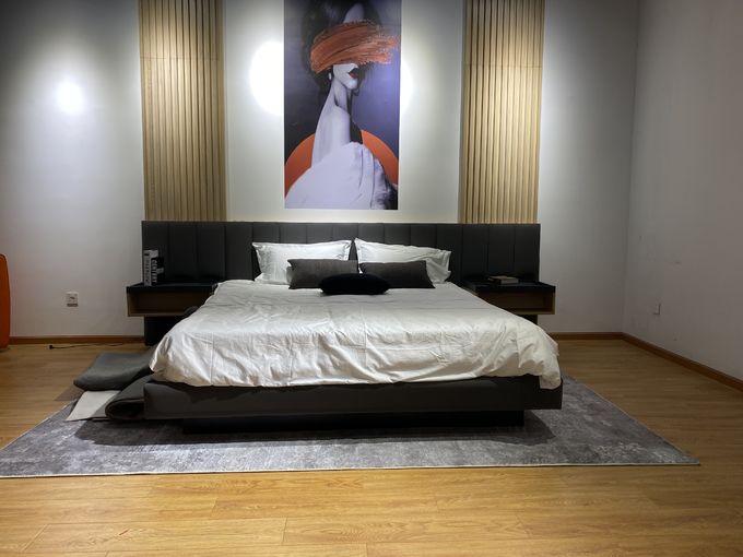 Os grupos personalizados da mobília do quarto do hotel incluem mobília fixa 0